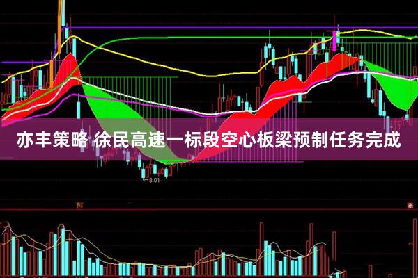 亦丰策略 徐民高速一标段空心板梁预制任务完成