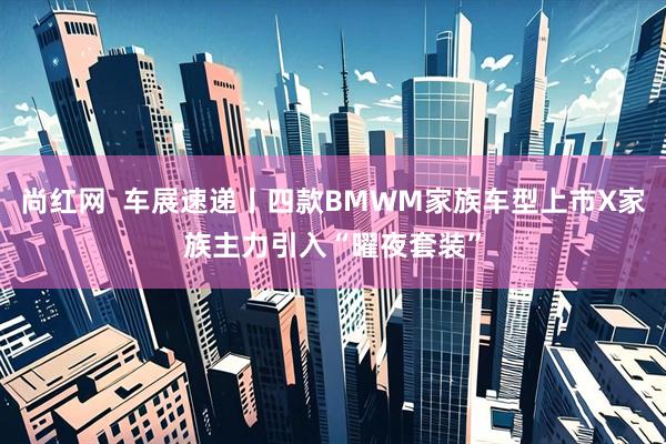 尚红网  车展速递丨四款BMWM家族车型上市X家族主力引入“曜夜套装”