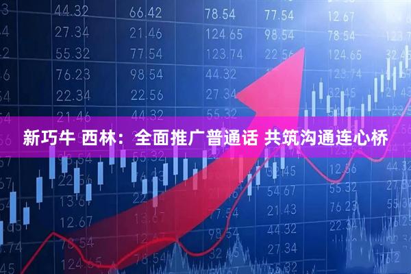 新巧牛 西林：全面推广普通话 共筑沟通连心桥